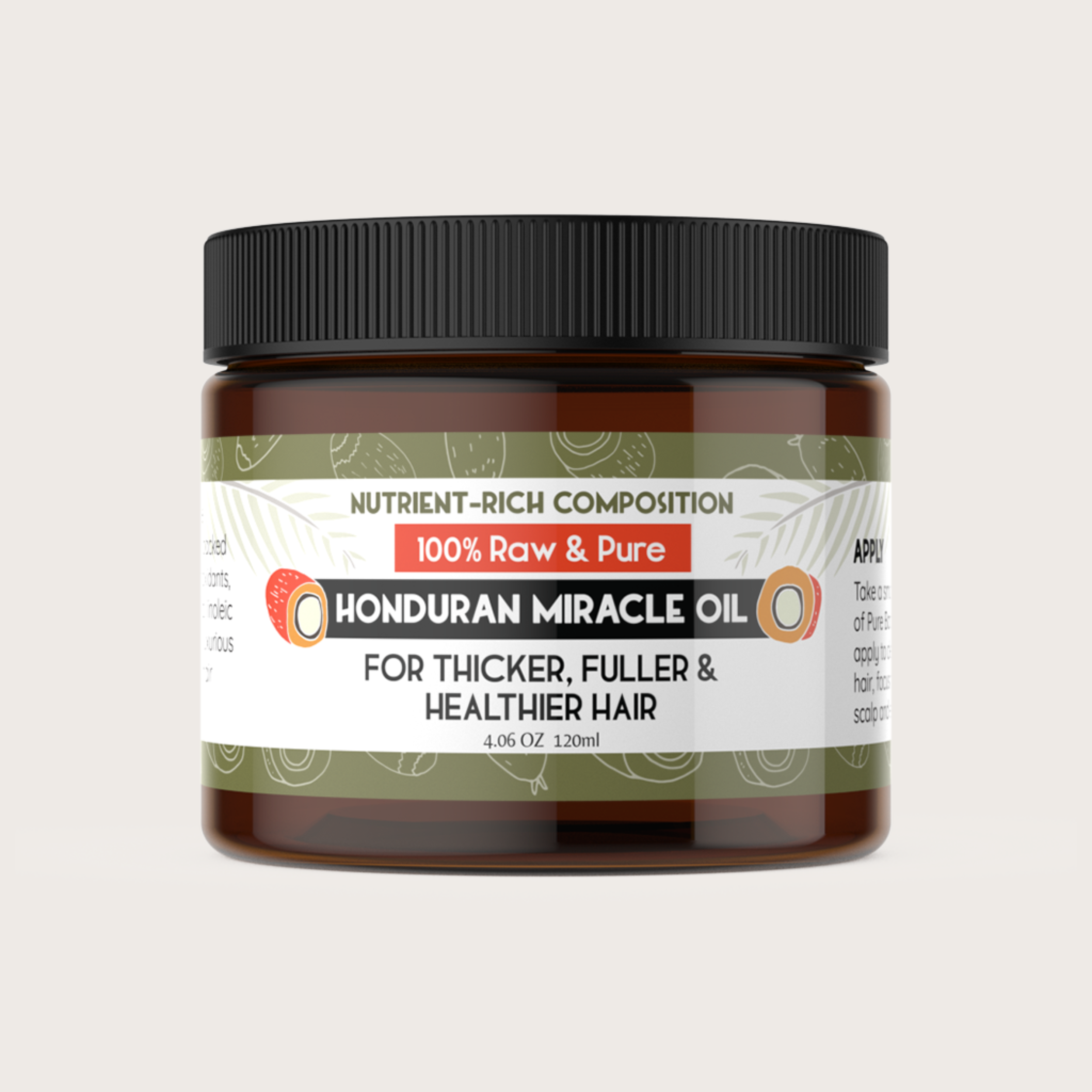 100% Natural Raw Batana Oil – Your Secret to Radiant, Silky Hair ✨