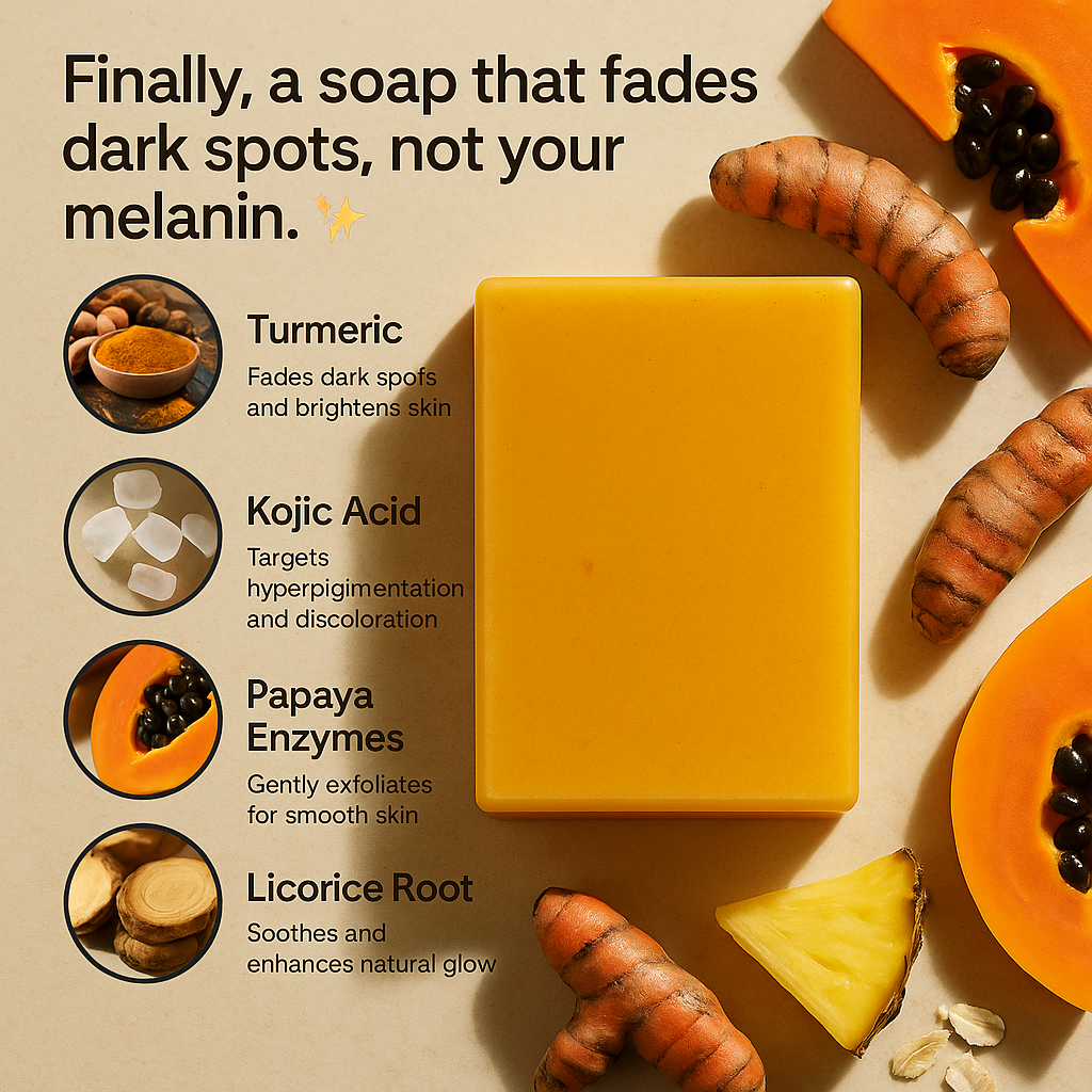 Turmeric & Papaya Brightening Soap