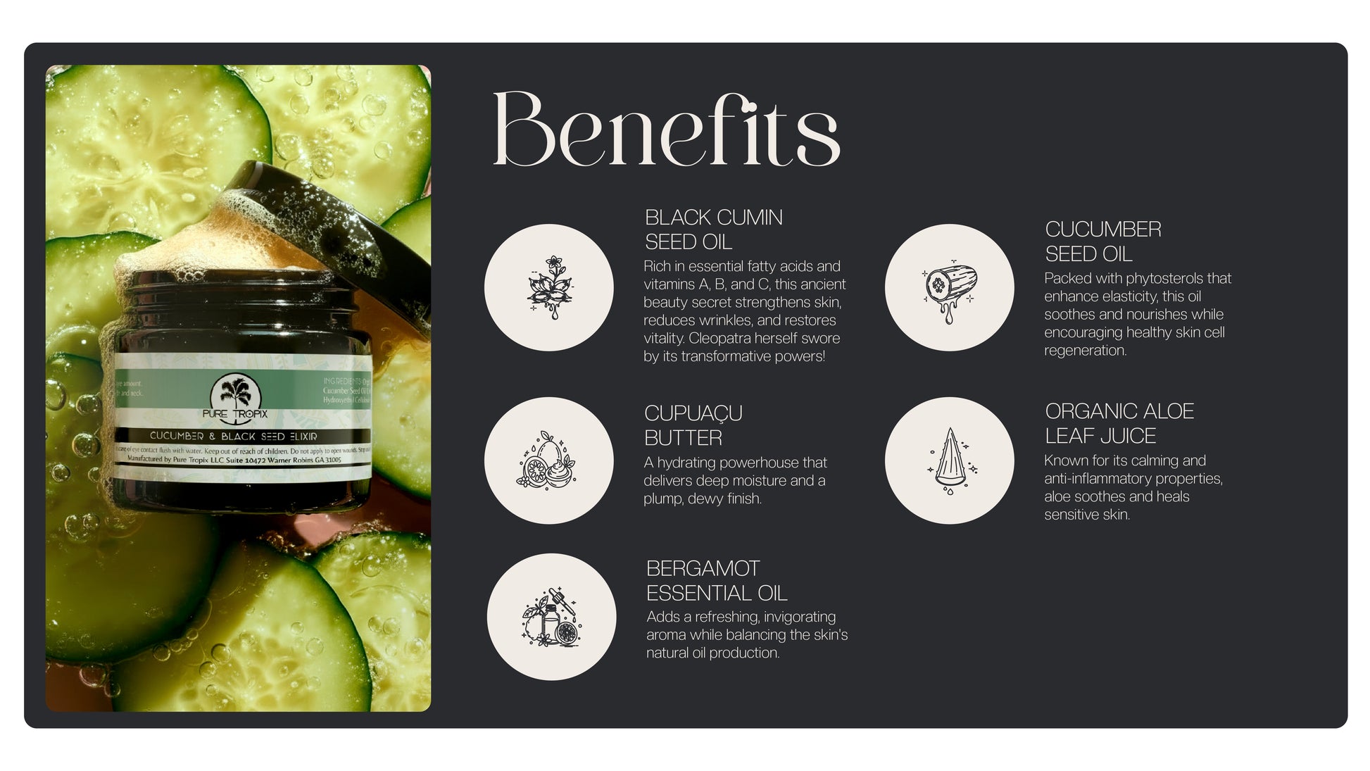 Cucumber & Black Seed Elixir (SOLD OUT)