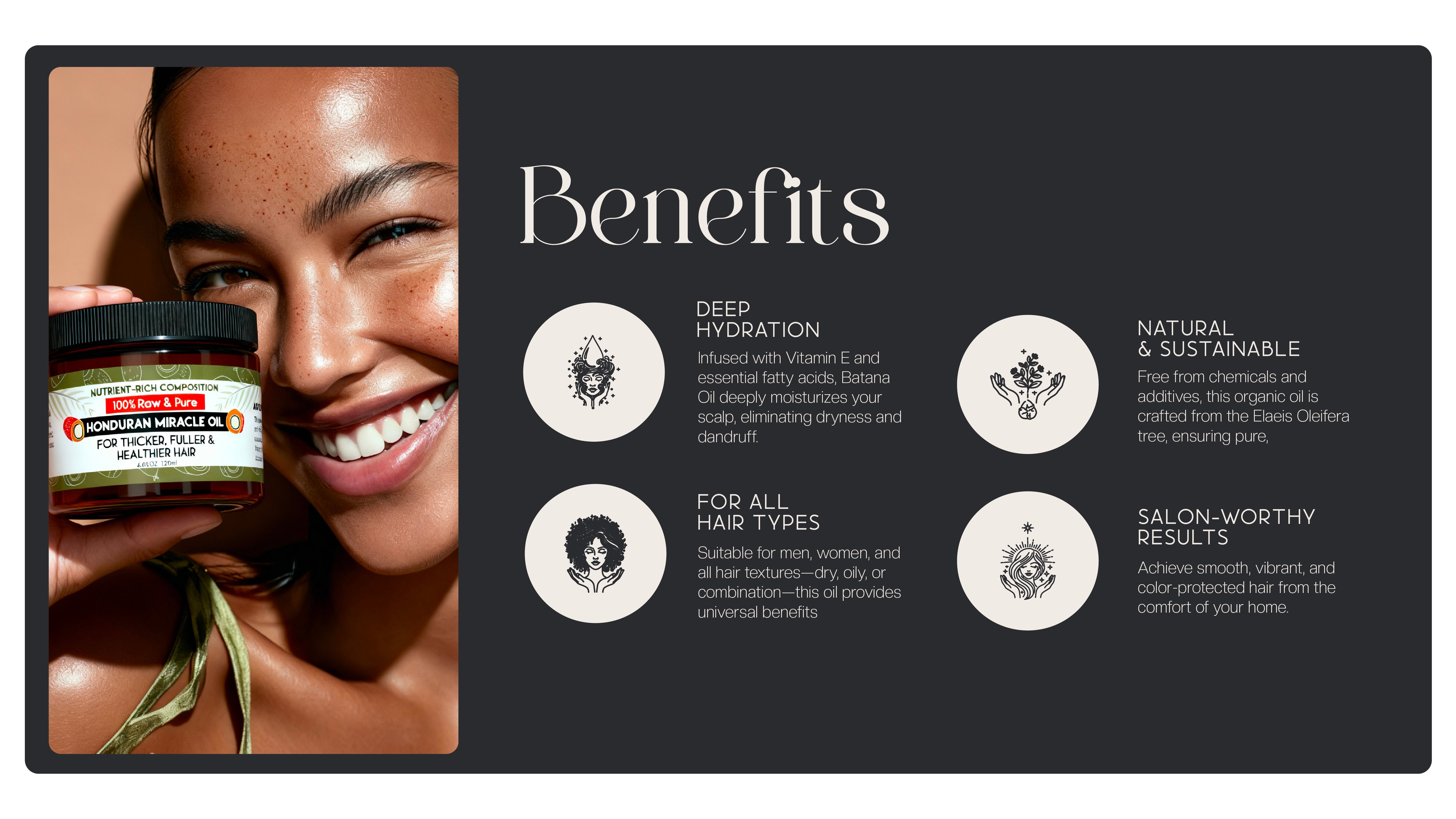 100% Natural Raw Batana Oil – Your Secret to Radiant, Silky Hair ✨