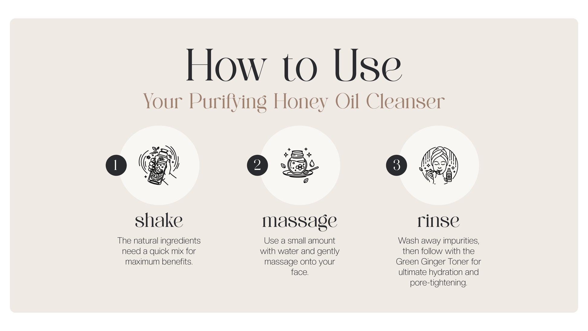 Purifying Honey Oil Cleanser
