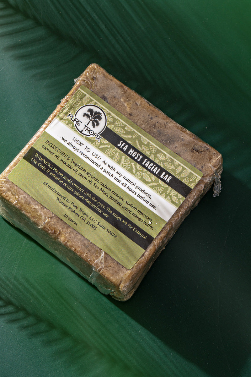 Natural Sea Moss Facial Bar