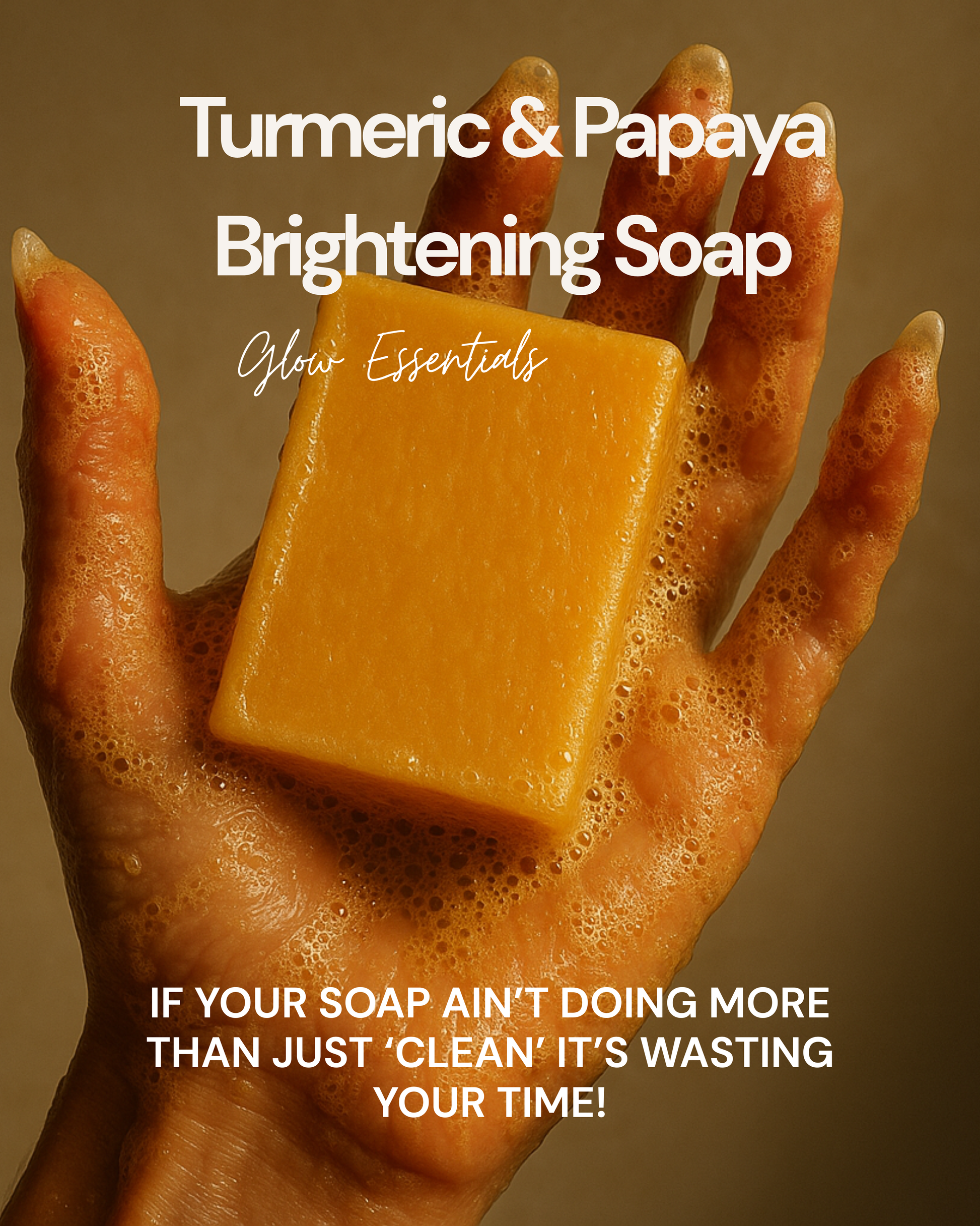 Turmeric & Papaya Brightening Soap