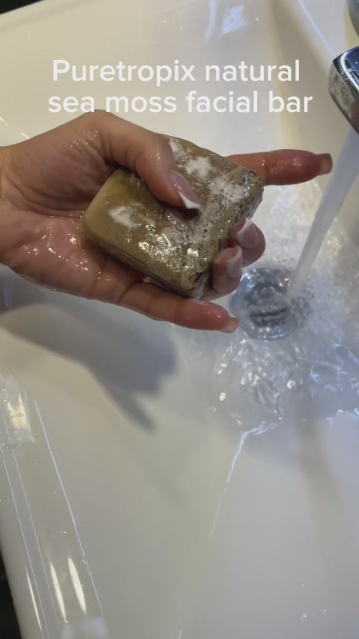 Natural Sea Moss Facial Bar