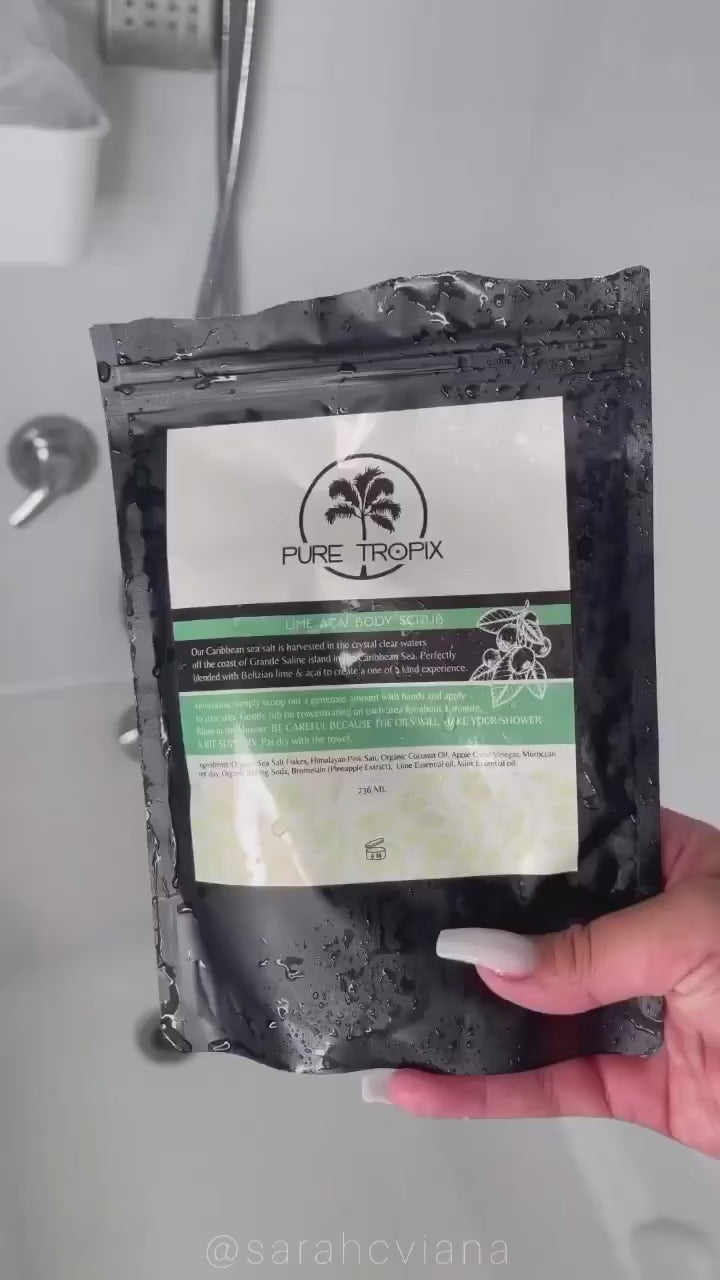 Lime Acai Body Scrub