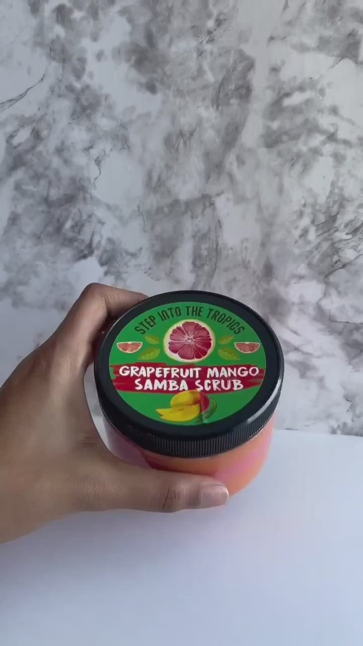 Grapefruit Mango Samba Scrub!