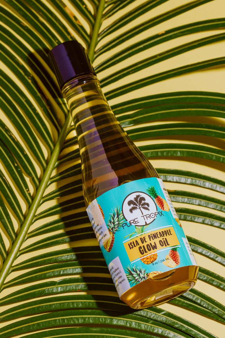 Pineapple Glow Oil | Pineapple Body Glow Oil | Pure Tropix