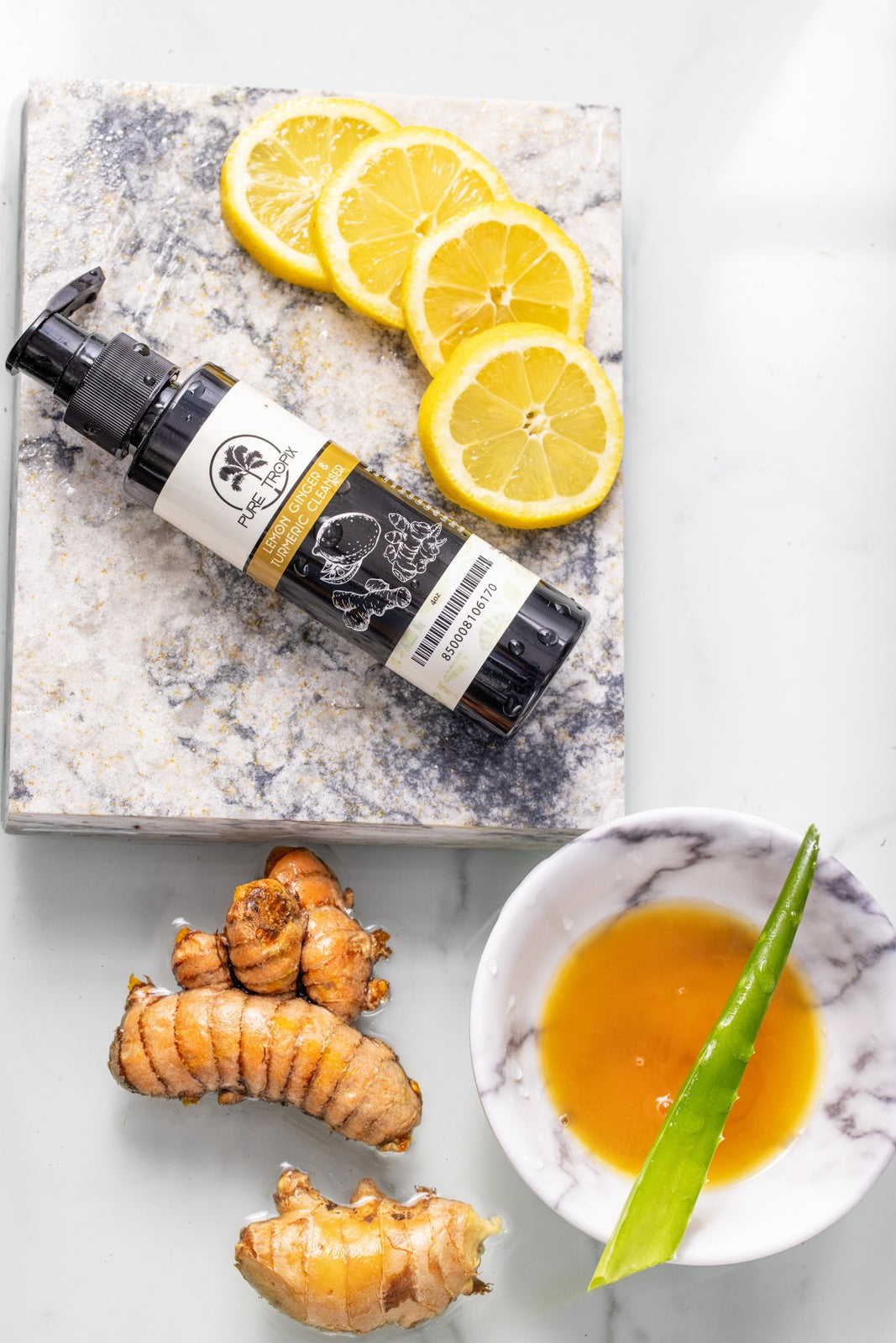 Lemon & Turmeric Cleanser | Best Facial Cleanser | Pure Tropix