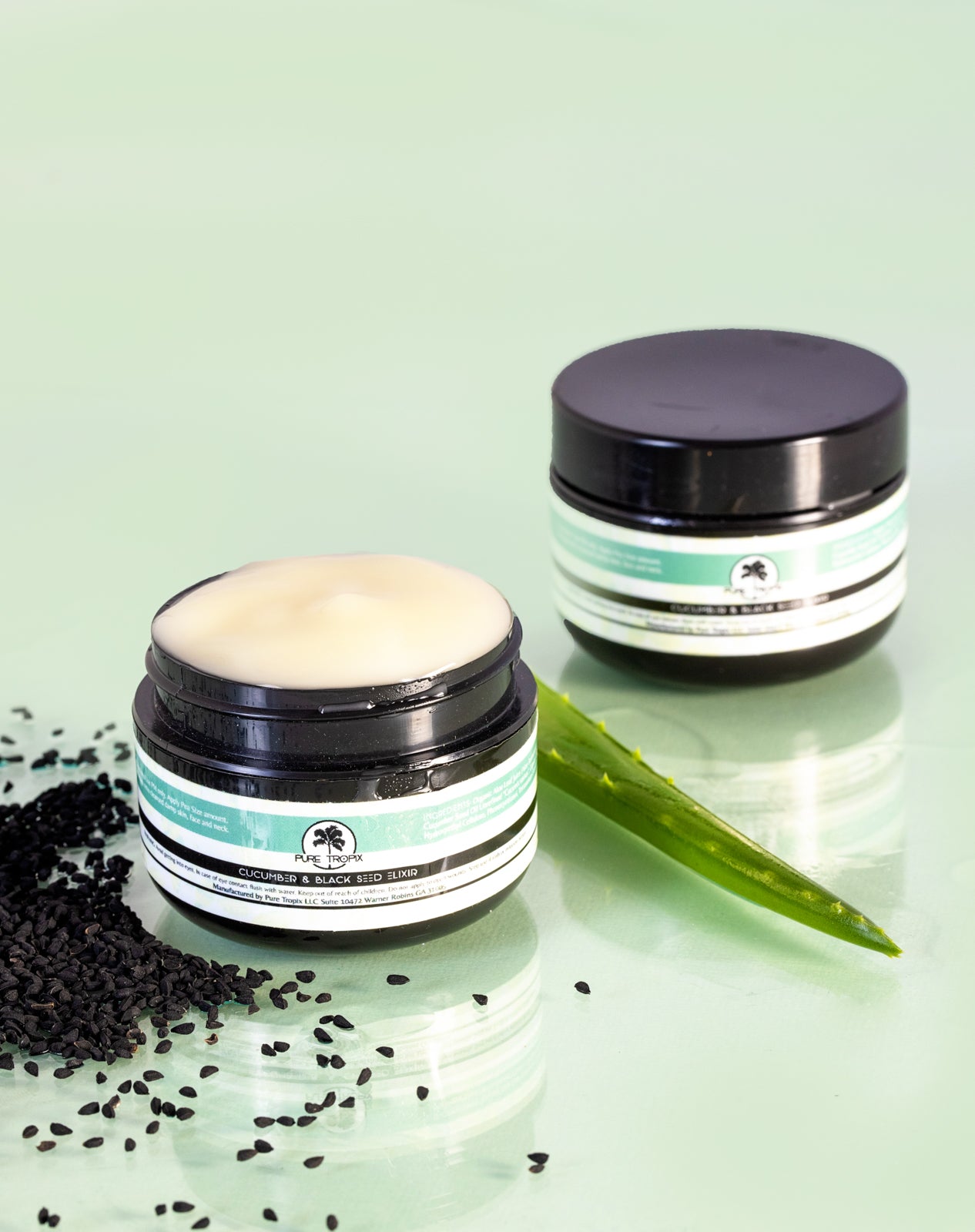 Cucumber And Black Seed Oil | Black Seed Oil | Pure Tropix