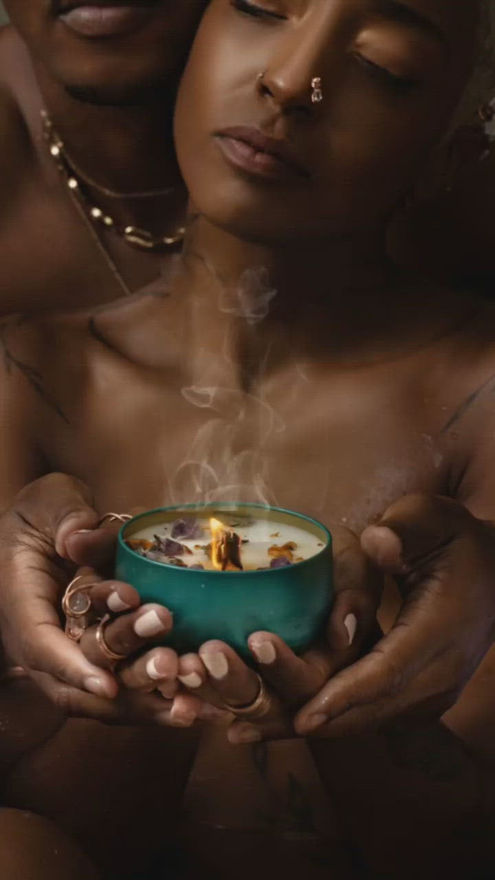 Crystal Herb Candles | Natural Herb Candles | Pure Tropix